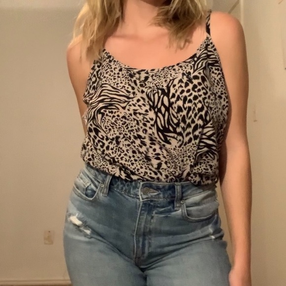 XL Charlotte Russe cheetah print top - Picture 6 of 6